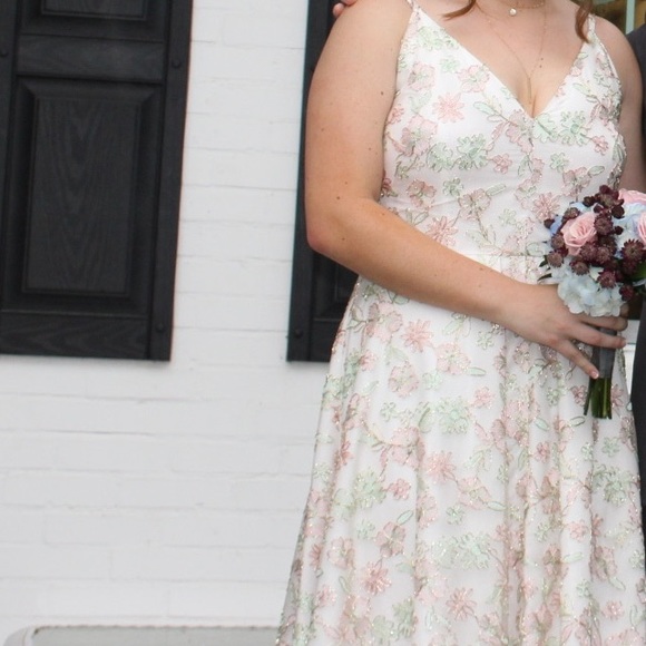 calvin klein beaded dress